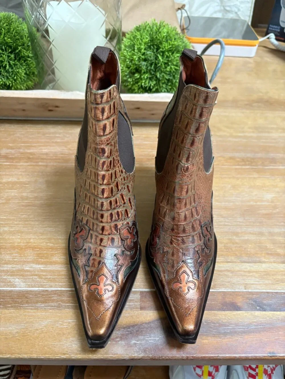 Vintage Donald J. Pliner Couture Western Boots – Women’s Size 8M